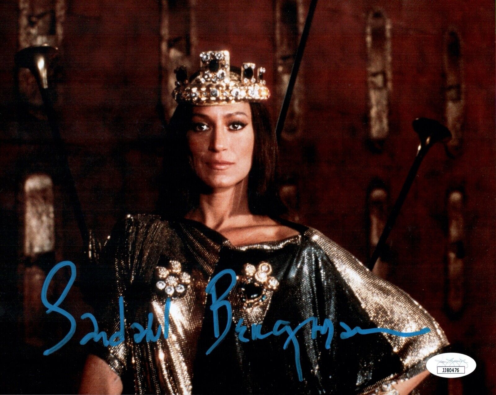 SANDAHL BERGMAN Signed CONAN THE BARBARIAN 8x10 Photo Poster painting Autograph JSA COA Cert