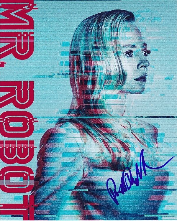 PORTIA DOUBLEDAY signed autographed MR. ROBOT ANGELA MOSS Photo Poster painting