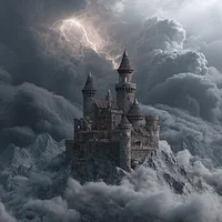 Storm Castle - Diamond Painting