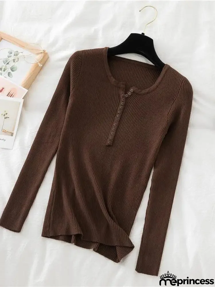 Women's Polyester V-Neck Full Sleeves Solid Pattern Sweater