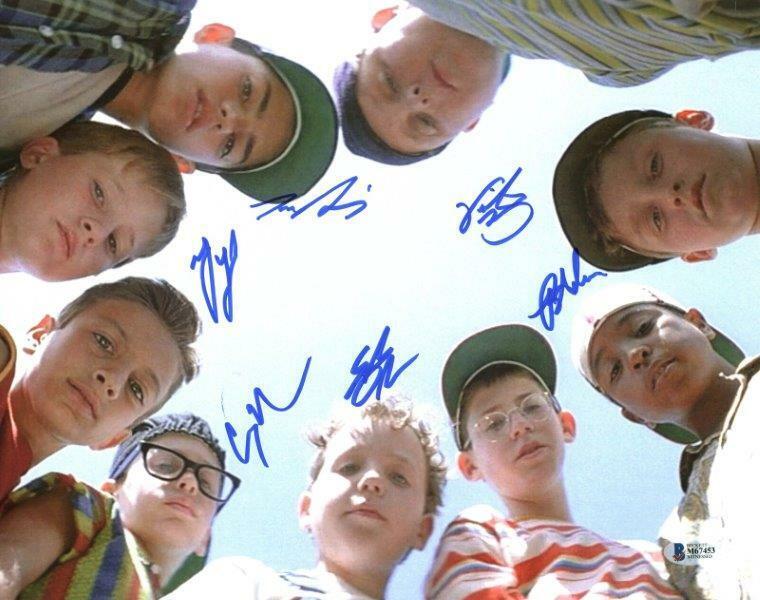 REPRINT - SANDLOT Cast Baseball Classic Autographed Signed 8x10 Photo Poster painting Poster RP