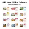 Festival DIY 12-Month Diamond Art Desk Calendar Creative Design