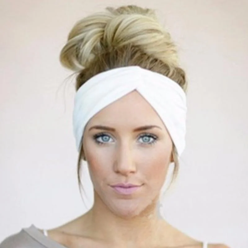 Solid Colored Summer Stylish Twister Turban