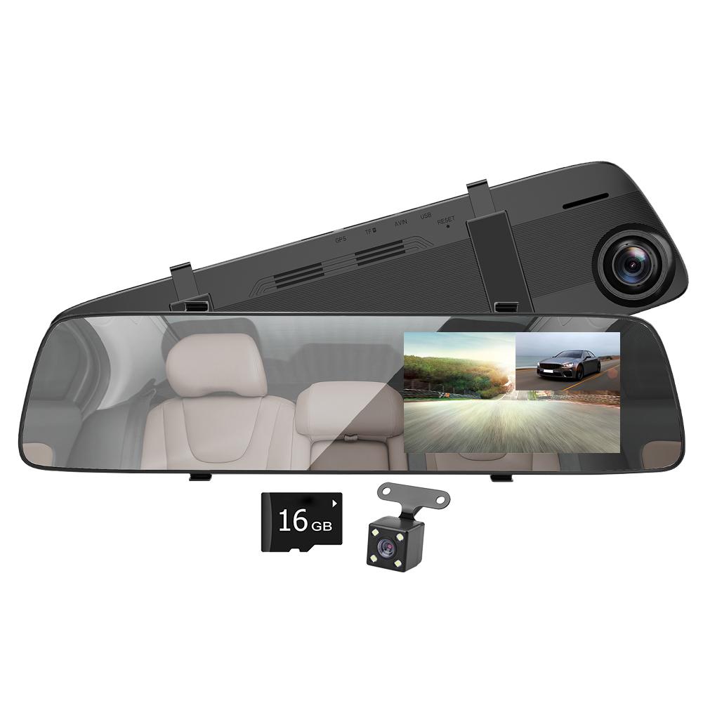 

Anytek A5+ Car DVR Camera Full HD 1080P Rearview Mirror Dashcam Recorder, 501 Original