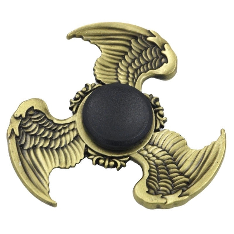 Creative Zinc Alloy Bronze Hand Spinner Finger Rotating Decompression Toy
