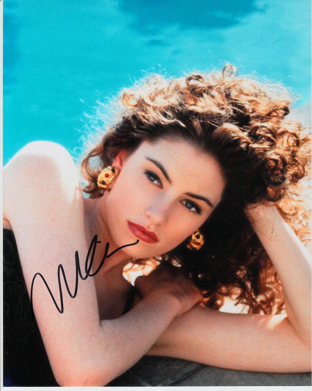 MADCHEN AMICK SIGNED SEXY Photo Poster painting UACC REG 242 (2)