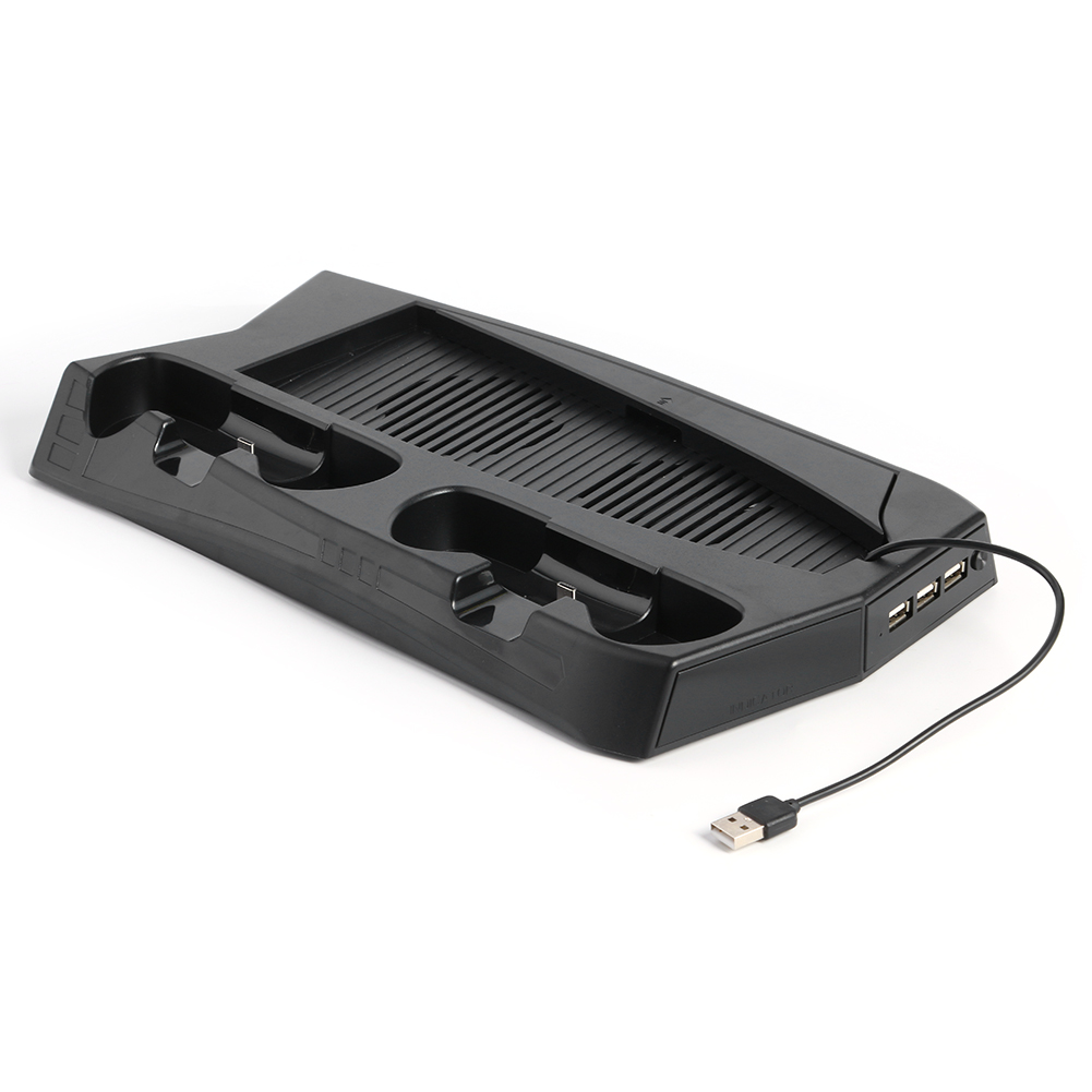 

For PS5 /Digital Edition Vertical Cooling Fan Stand Dual Controller Charger, 501 Original