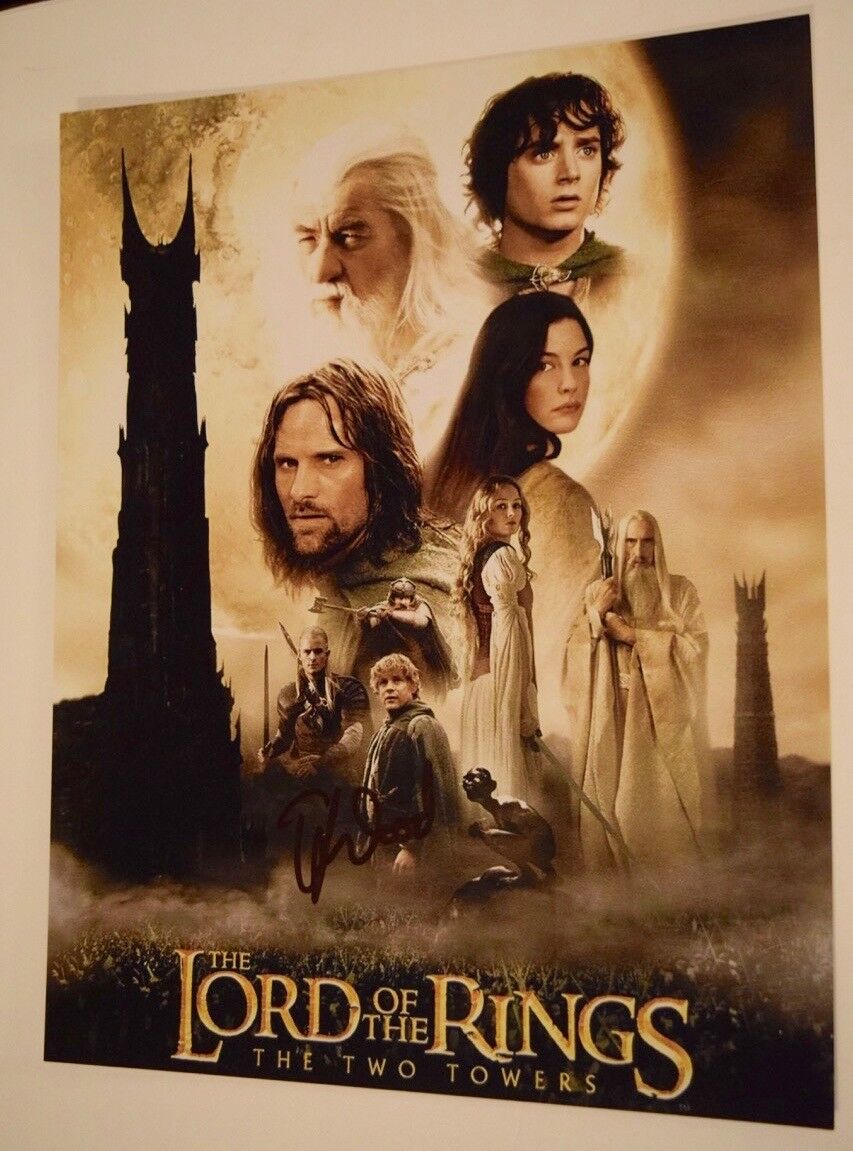 Elijah Wood Signed Autographed 11x14 Photo Poster painting LORD OF THE RINGS COA VD