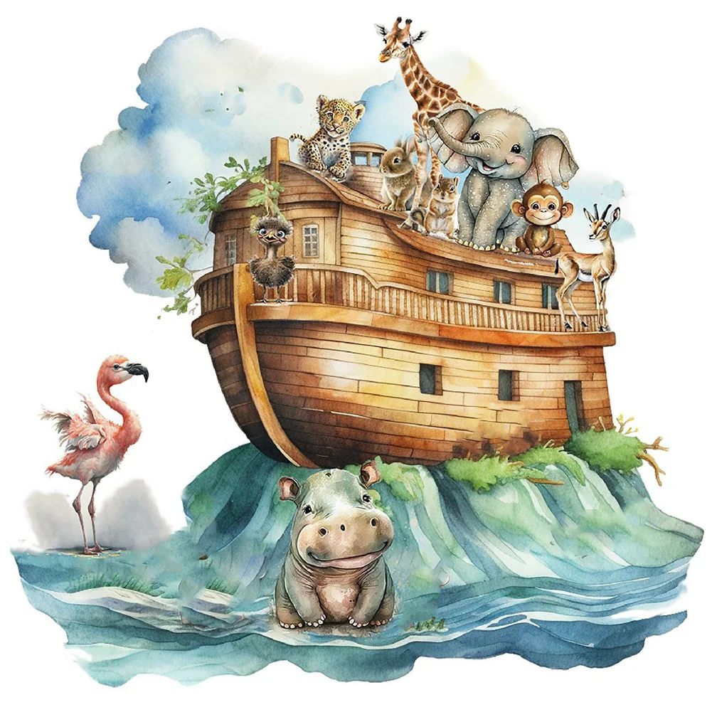 5D Diamond Painting Noah and the Ark Kit