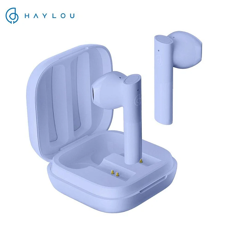 HAYLOU GT6 True Wireless Headphone TWS Earphone Bluetooth 5.2 Semi in-ear Earbuds AAC Waterproof Headset Low Latency HD Call