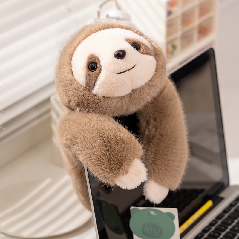 Tegooe 65cm Long-Arm Animal Plush Toy Pillow - Soft Raccoon