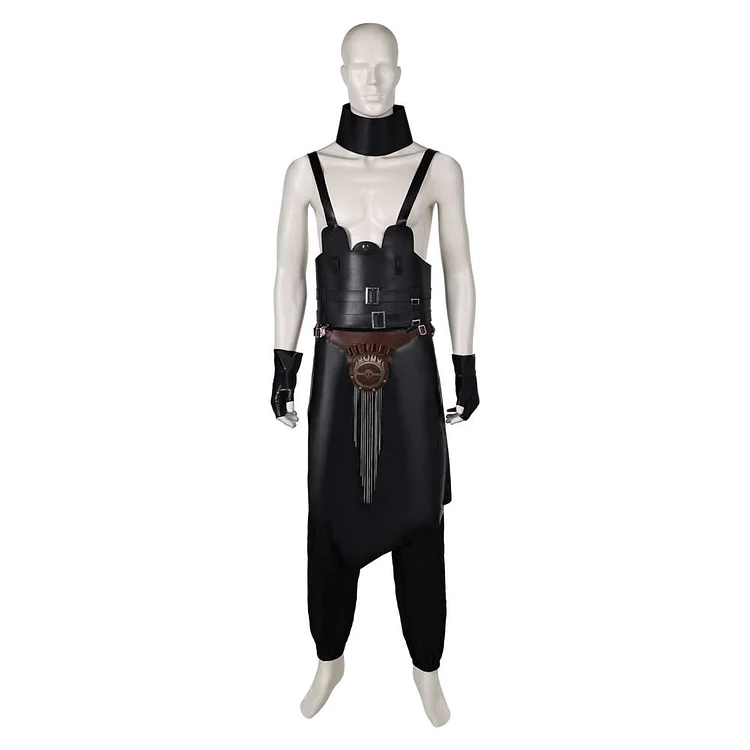 Movie Furiosa: A Mad Max Saga (2024) Rictus Erectus Black Set Outfits Cosplay Costume Halloween Carnival Suit