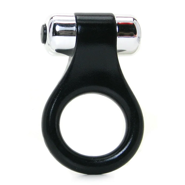 Pornhint B1 Vibrating Silicone Ring in Black