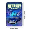 American  classic mercury 1950 - Panneaux en &eacute;tain m&eacute;tallique(20*30cm/30*40cm) - Garage