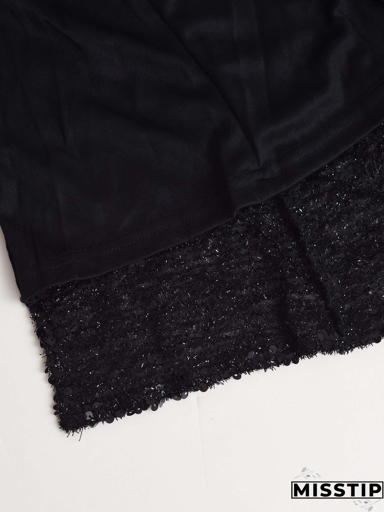 Chic Split Formal Party Long Sequin Evening Dress