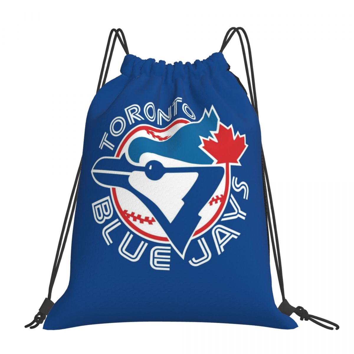 Toronto Blue Jays Vintage Logo Unisex Drawstring Backpack Bag Travel Sackpack