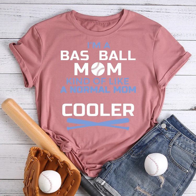 I'M a Baseball mom T-Shirt Tee -01368