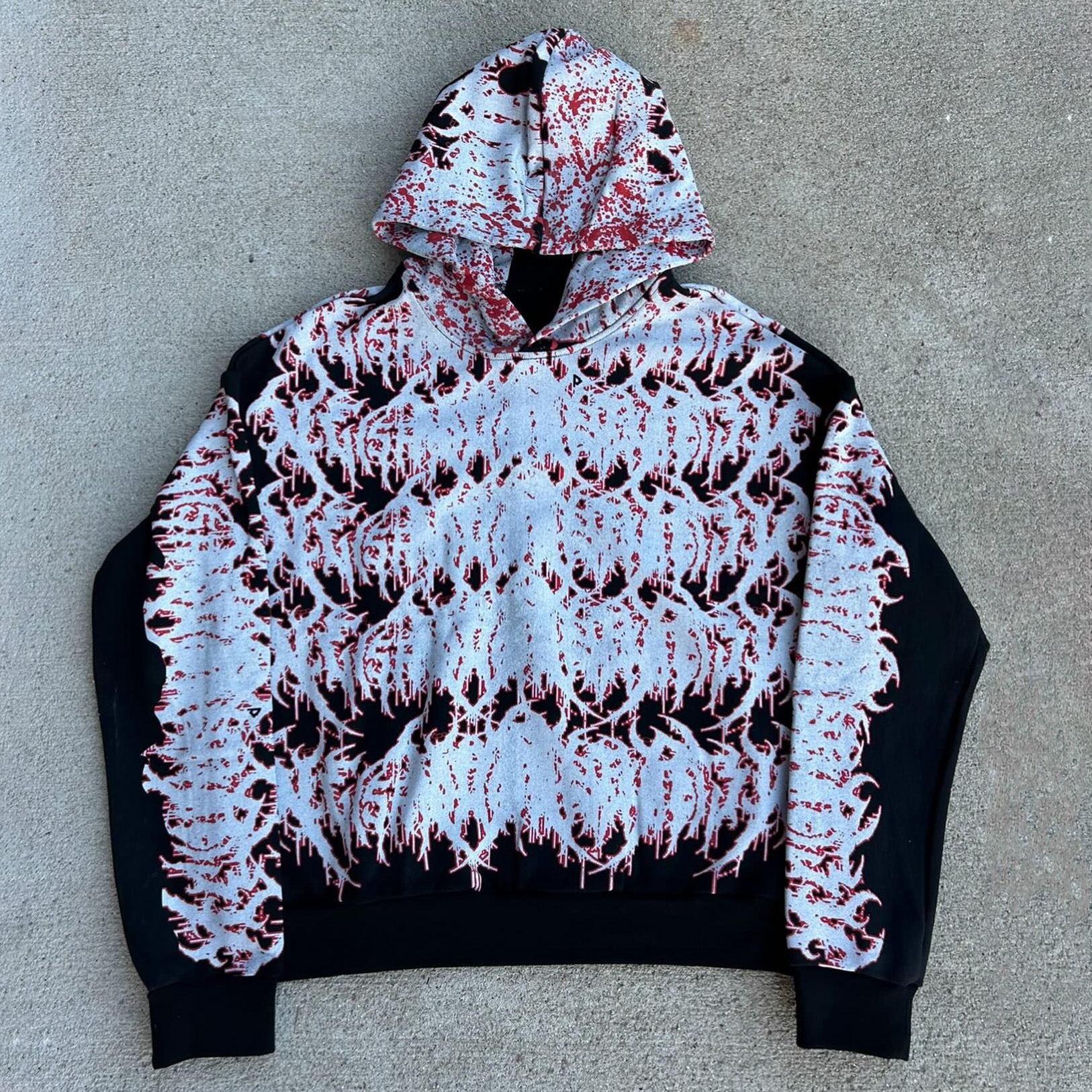 Casual Basics Print Long Sleeve Hoodies