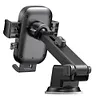 Car Phone Holder with Suction Cup 360 Rotating GPS Support for 4-7.2 Inch Phones