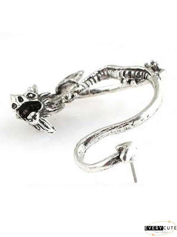 Vintage Kiss Of Dragon Alloy Earring Accessories