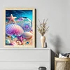 Beach Shells - 11CT Stamped Cross Stitch - 40*50cm