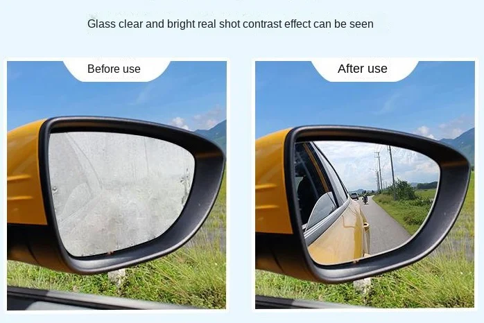 Car windshield defogging crystal plating liquid