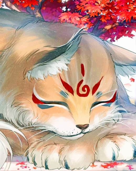 

Japanese Giant Cat – Paint By Numbers - 40*50CM, 501 Original