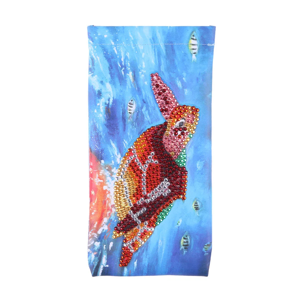 DIY Diamond Painting Glasses Storage Bags Organizer Waterproof Glasses Pouches