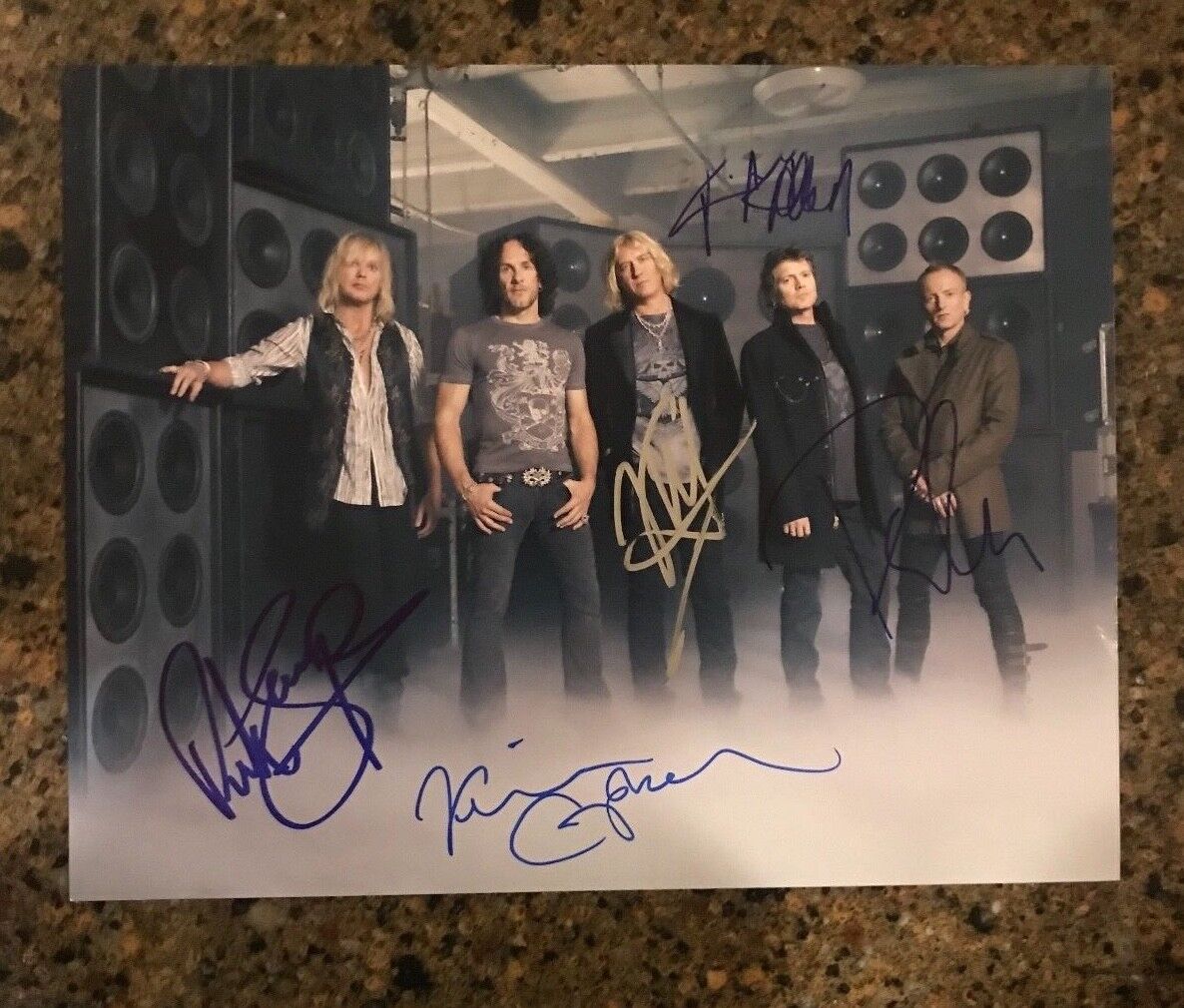 *DEF LEPPARD* signed autographed 11x14 Photo Poster painting *ELLIOTT, ALLEN, COLLEN +2 PROOF* 2