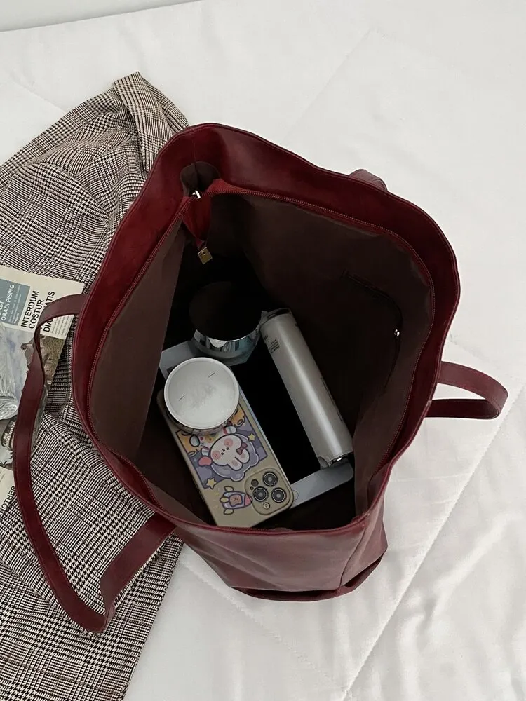 Large Capacity Shoulder Tote Bag
