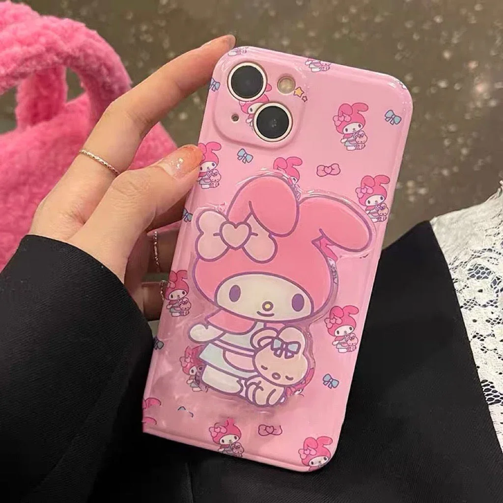 Sweet Pink Melody iPhone Case With Grip