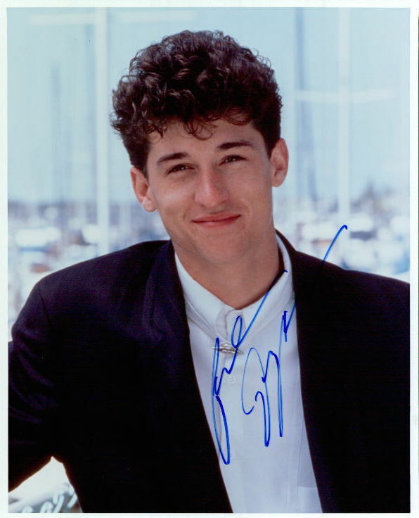 Patrick Dempsey vintage in-person signed 8x10 Photo Poster painting COA