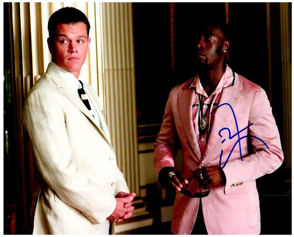 DON CHEADLE Signed Autographed 