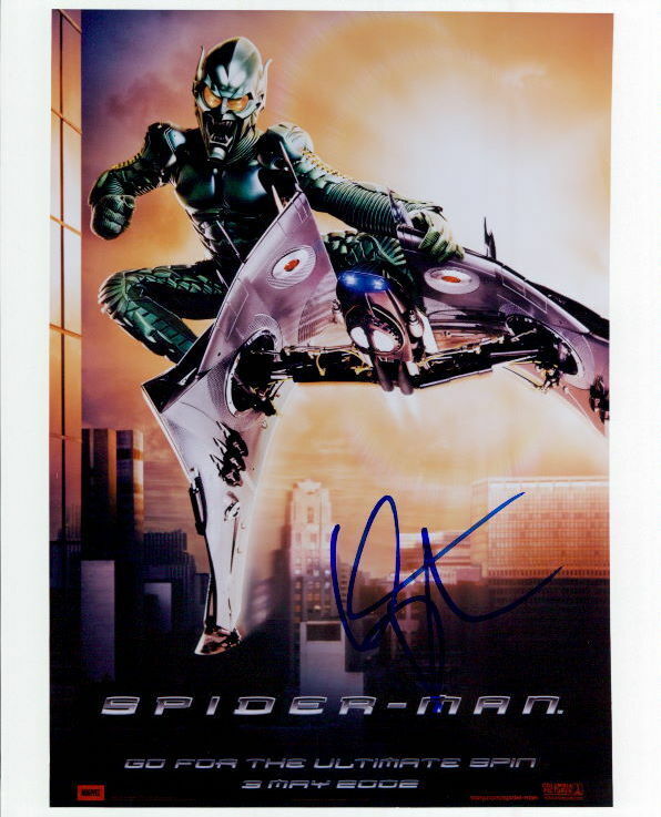 Willem Dafoe (Spiderman) signed 8x10 Photo Poster painting