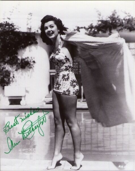 Auth.Autograph ANN RUTHERFORD