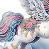 Christmas Diamond Art Hanging Hooks Rhinestone Painting Coat Hook (Unicorn A)