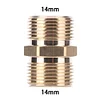 Fitting Hose Coupler Adaptor M22 14/15mm Thread Hose Fitting for Pressure Washer