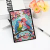 Liebe Papagei Kristall Notizblock Skizzenbuch - 5d DIY Handwerk Notizbuch