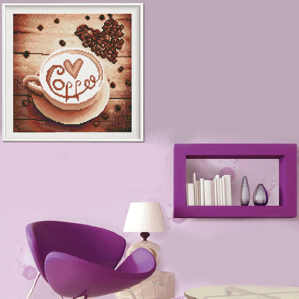 Coffee Time - Full Round Diamond Painting