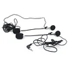 Rider to Passenger Motorcycle Helmet Intercom Wired Headset Interphone