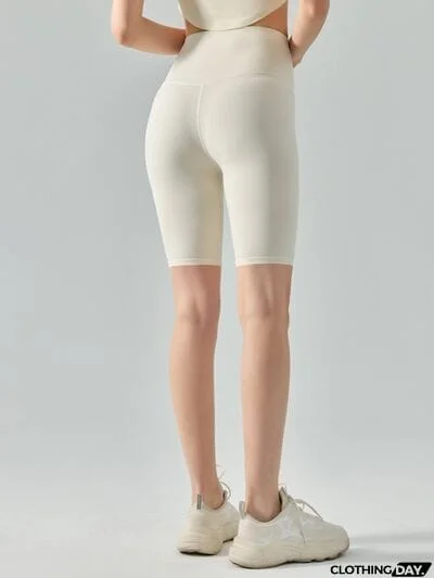 High Waist Active Shorts