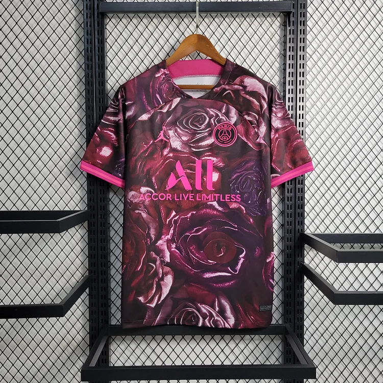 Paris Saint-Germain Rose Limited Edition Shirt Kit 2023-2024 - Pink