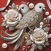 Diamond Painting-DIY Crystal Rhinestone Parrot