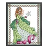 Peace Angel-14CT Stamped Cross Stitch 28*34cm/11.02*13.39in