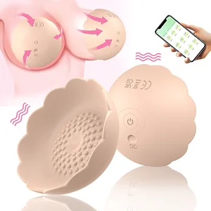 App-Controlled Breast Stimulator with 10 Vibration Frequencies for Enhanced Sensation