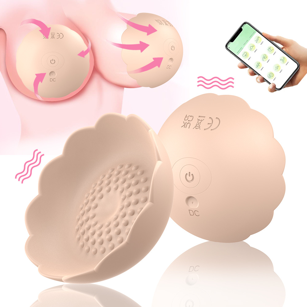 App Remote Control 10 Frquency Vibration Breast Stimulator