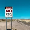 No Stupid People - Metal Tin Signs(8*12Inch/12*16Inch)