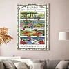 (Counted/Stamped)Rich Pastoral Seasons-14CT Cross Stitch 38*58cm/14.96*22.83in