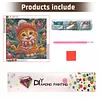 Diamond Painting -DIY Round Drill Christmas Kitten(40x40cm)