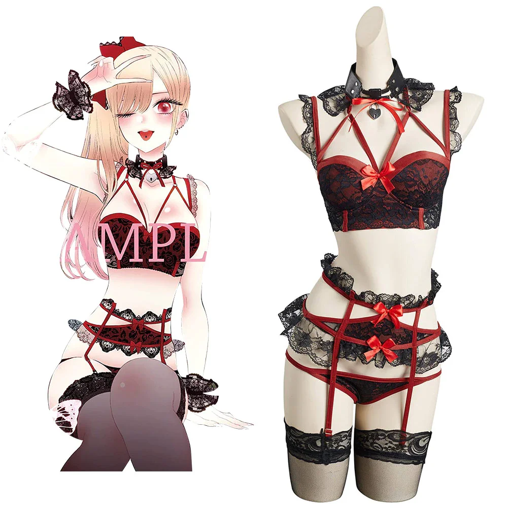 My Dress-Up Darling Marin Kitagawa Cosplay Costume Outfits Halloween Carnival Suit